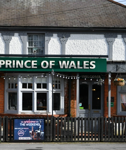 exterior of the pub