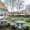 pub exterior and beer garden