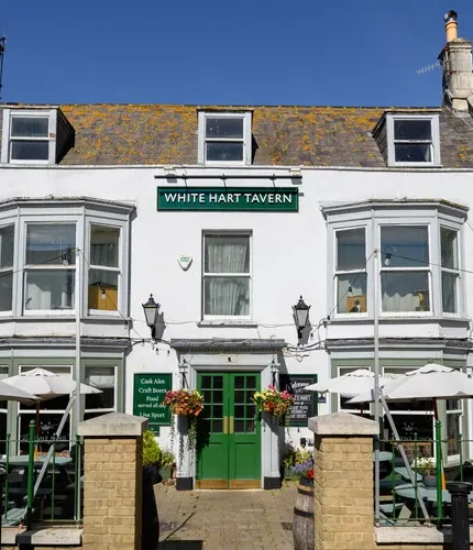 The exterior of The White Hart