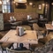 An internal seating area in a pub
