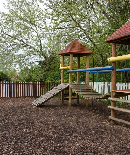 Play area outside of a pub