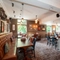 Interior dining area of a pub.