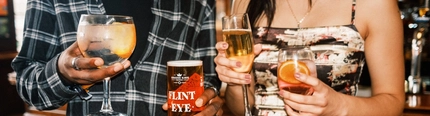 People with drinks
