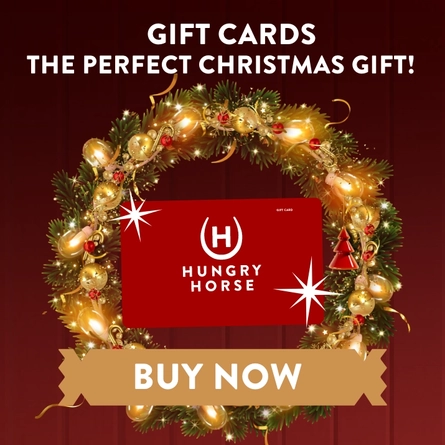 A banner promoting a Black Friday offer at Hungry Horse venues.