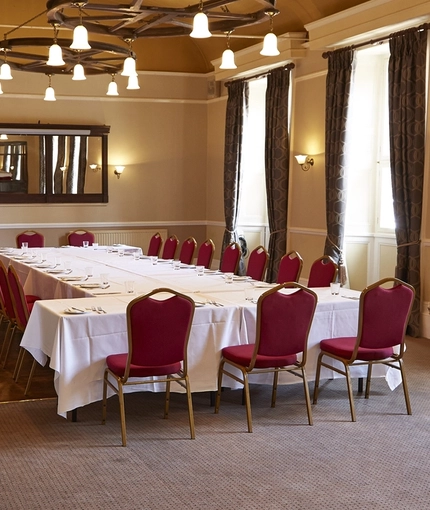 interior seating area, restaurant and function room