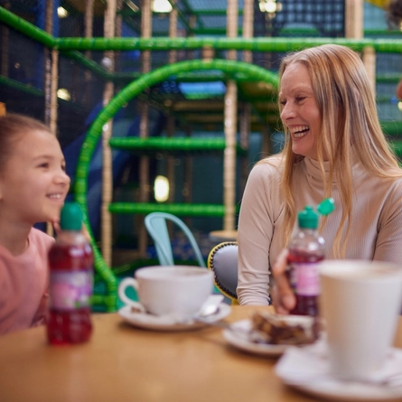 A mothers day photograph at Wacky Warehouse