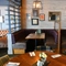 interior restaurant and seating area