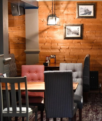 interior seating area