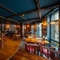 The interior restaurant and seating area at the Three Jolly Butchers.