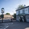 The exterior facade and car park at The Spread Eagle.