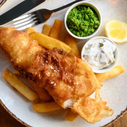Metro - Grove (Surbiton) - A plate of fish and chips