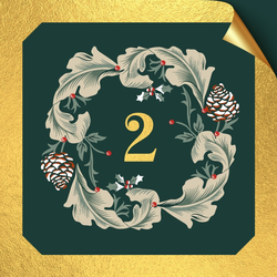 A 715x715 Christmas Advent Calendar Week 2 Door For Chef & Brewer venues.