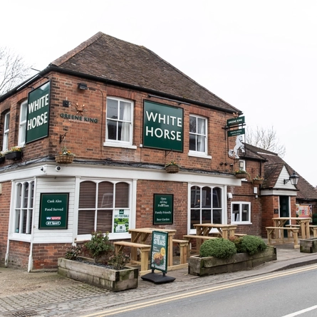 exterior facade of the pub