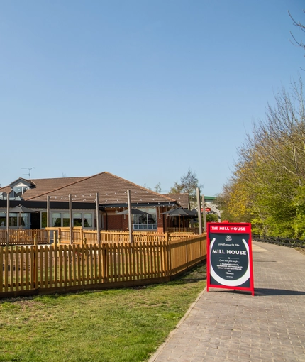 Exterior of the Millhouse in Stretton