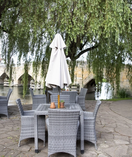Exterior Beer Garden by the water