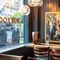 Internal seating area in a pub restaurant