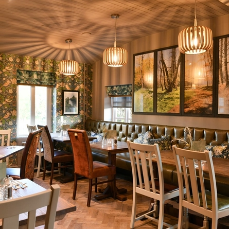 interior seating area