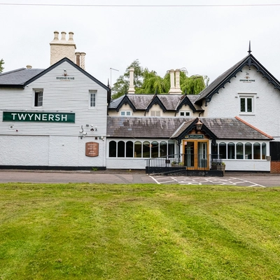 exterior facade of the pub