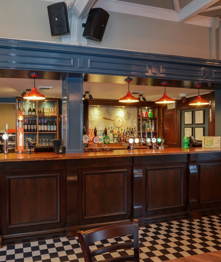 Interior bar area.