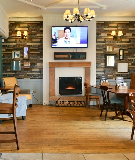 interior seating area