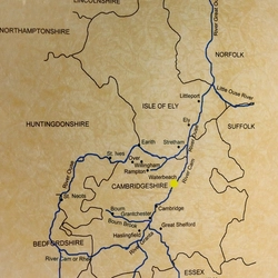 Map of Cambridgeshire