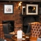 Internal seating area in a pub restaurant