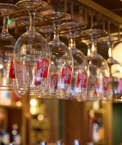 Bar area in a pub hotel