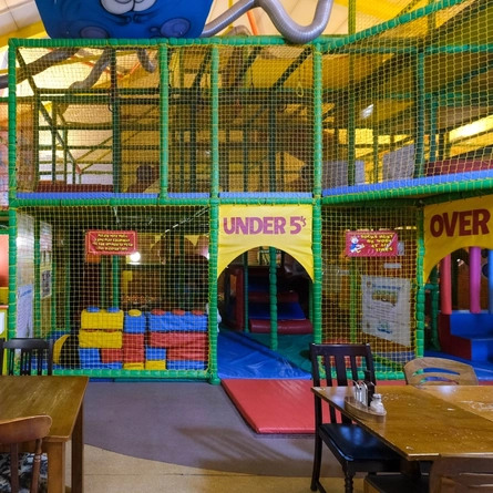 Play area in a pub