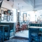 interior of the restaurant with seating aera