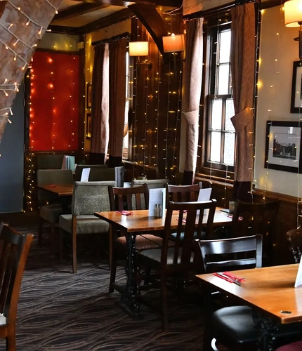 interior seating area