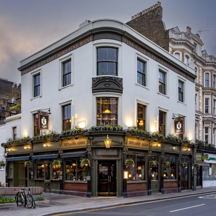 The outside of the Zetland Arms.