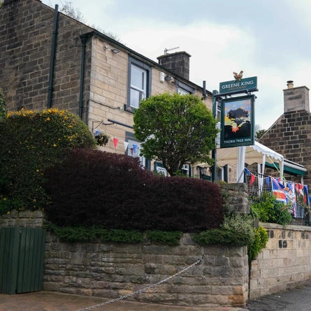 Exterior shot of the pubs facade