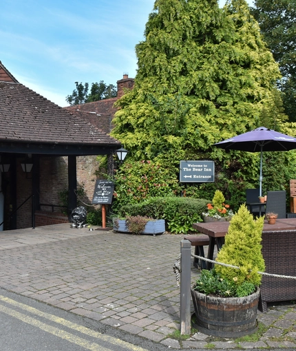 Exterior facade of venue