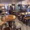 Internal seating area with wooden benches of soft seating area