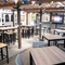 exterior beer garden of the pub