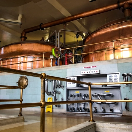 Interior image of a Brewery