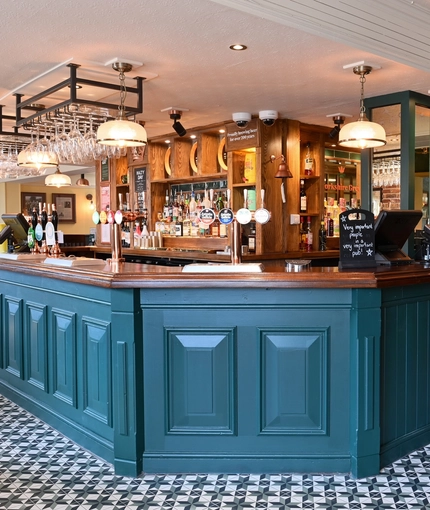 The interior bar at The Yorkshire Grey.