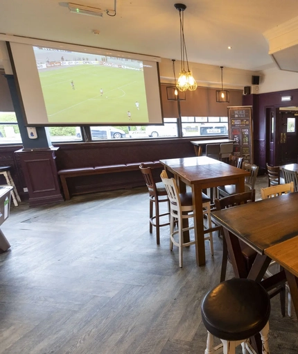 interior seating area