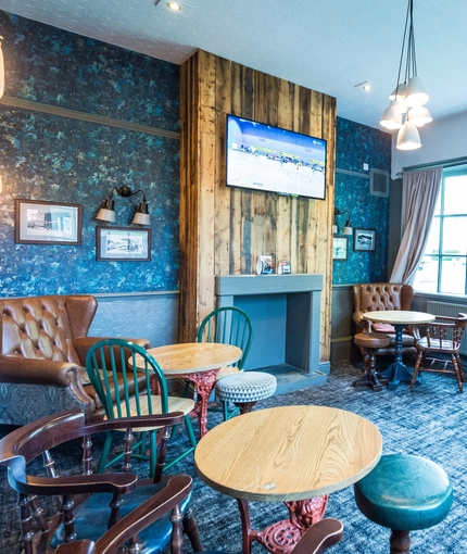 interior seating area