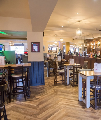 interior of the restaurant