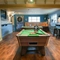 internal room of pub with pool table