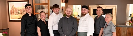 Team members of the Rose Revived pub